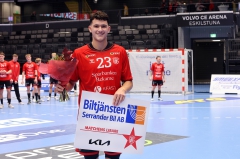 Matchens lirare Nikola Roganovic Biltjänsten